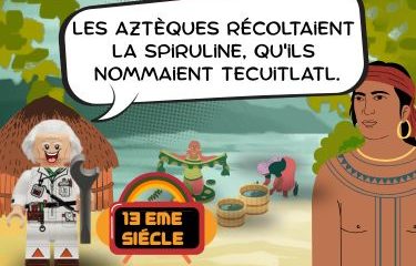 qu'est que la spiruline ? récolte de spiruline par les aztèques