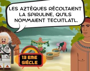 spiruline et les aztèques aztèques récoltent de la spiruline